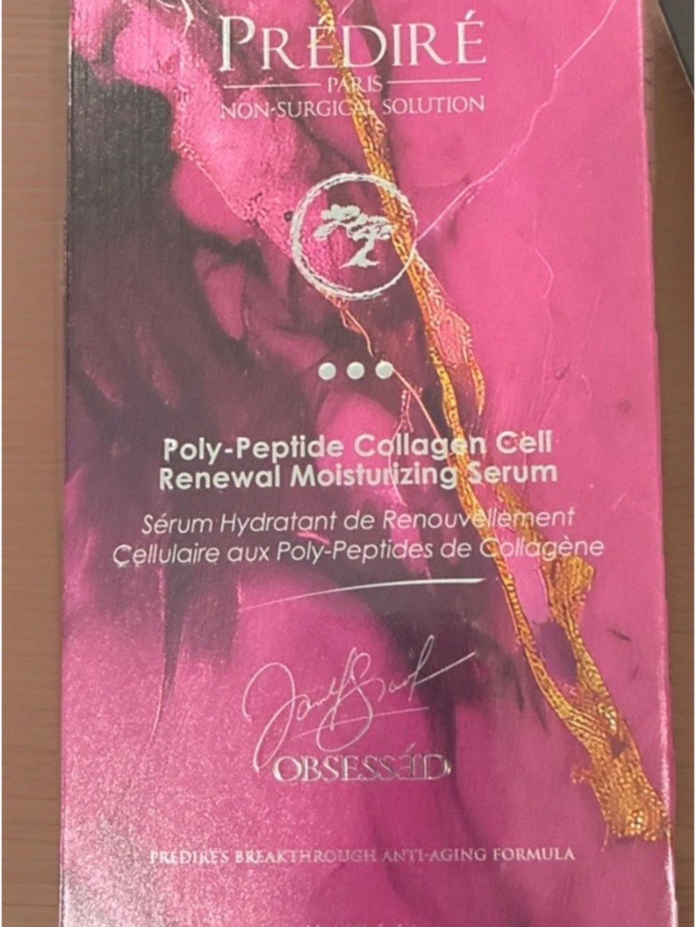 Prédiré Poly-Peptide Collagen Cell Renewal Moisturizing Serum - Pink